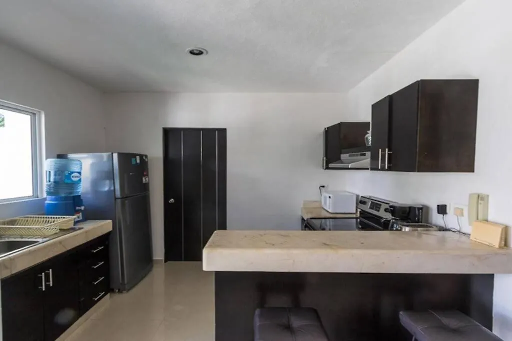 Poolside Tranquil Apartment In Playa Del Carmen Mexico